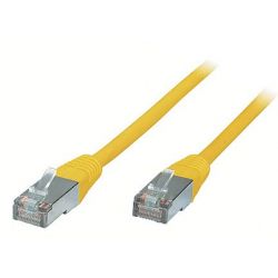 Cable de red RJ45 0.5m Cat 6 S/FTP 250MHz Amarillo