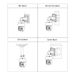 Dahua TPC-SD2241-B3F4-DW-S2 Dôme PTZ thermique IP hybride…