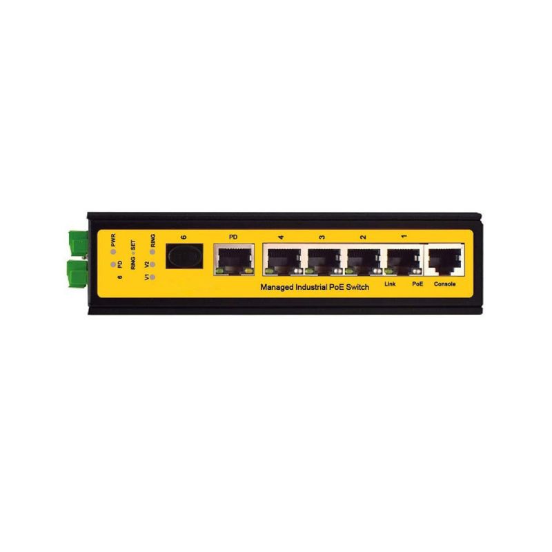 Townet TW-SB5-POE Industrial-grade L2 manageable PoE switch