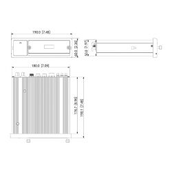 Dahua MNVR8208-GFWI NVR intégré 8ch(IP)+2ch(HDCVI) 1080P H265…