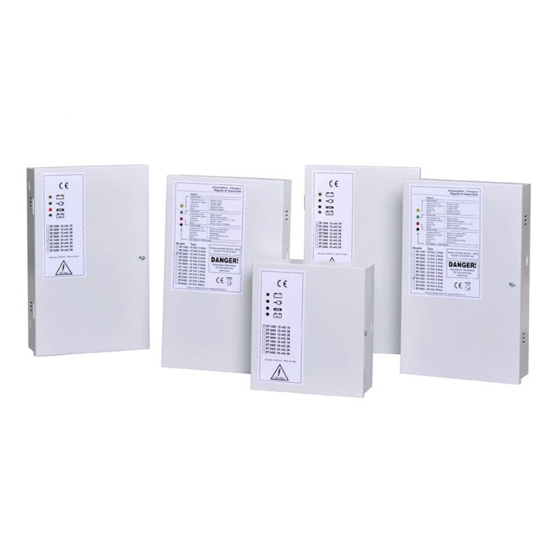 Bosch IPS-12V3A-VM Alimentation boîtier vertical supervisé 12V…