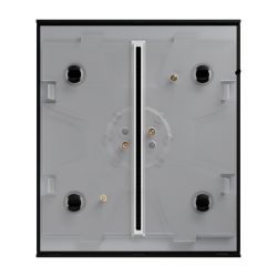 Ajax AJ-CENTERBUTTON-1G2W-B - Panel táctil para interruptor de luz, Compatible con…