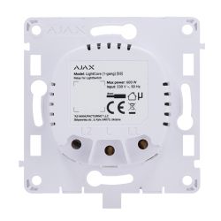 Ajax AJ-LIGHTCORE-1G - Relay for single intelligent light switch, 868MHz…