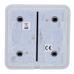 Ajax AJ-SOLOBUTTON-1G2W-B - Panel táctil para un interruptor de luz, Compatible…