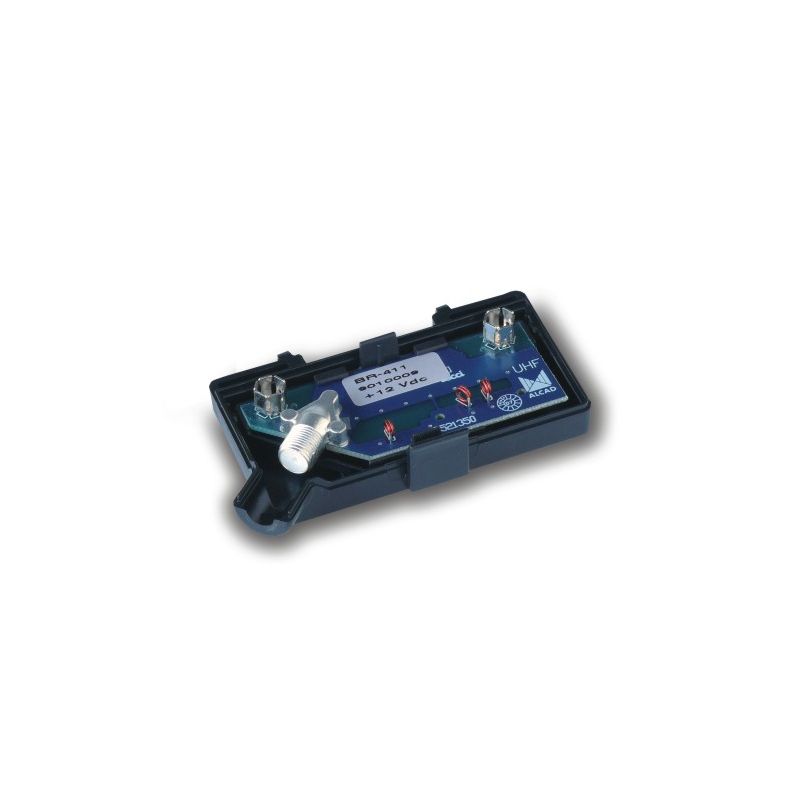 Alcad BR-411 Preampli uhf 14 db conector f (12 vdc)