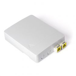 Alcad OTB-200 F.o termination box, 2 ports sc/apc