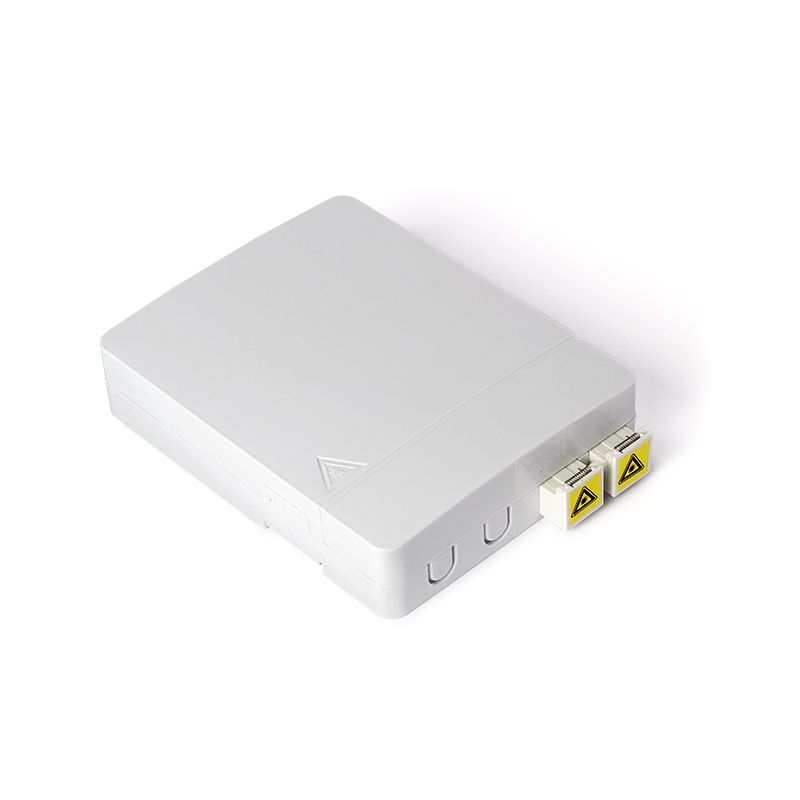 Alcad OTB-200 F.o termination box, 2 ports sc/apc