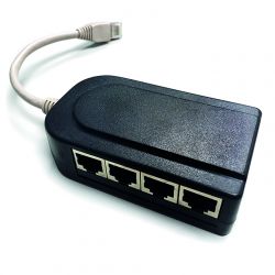 Alcad TPS-008 Passive splitter, 8 outputs rj45