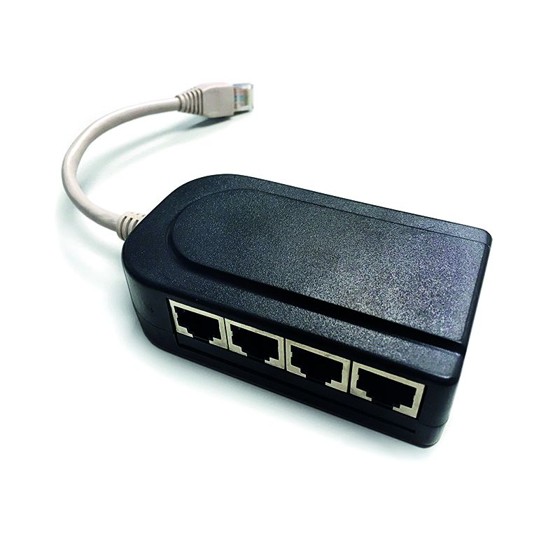 Alcad TPS-008 Passive splitter, 8 outputs rj45