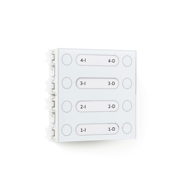 Alcad MPG-024 4 double push-buttons module usoa