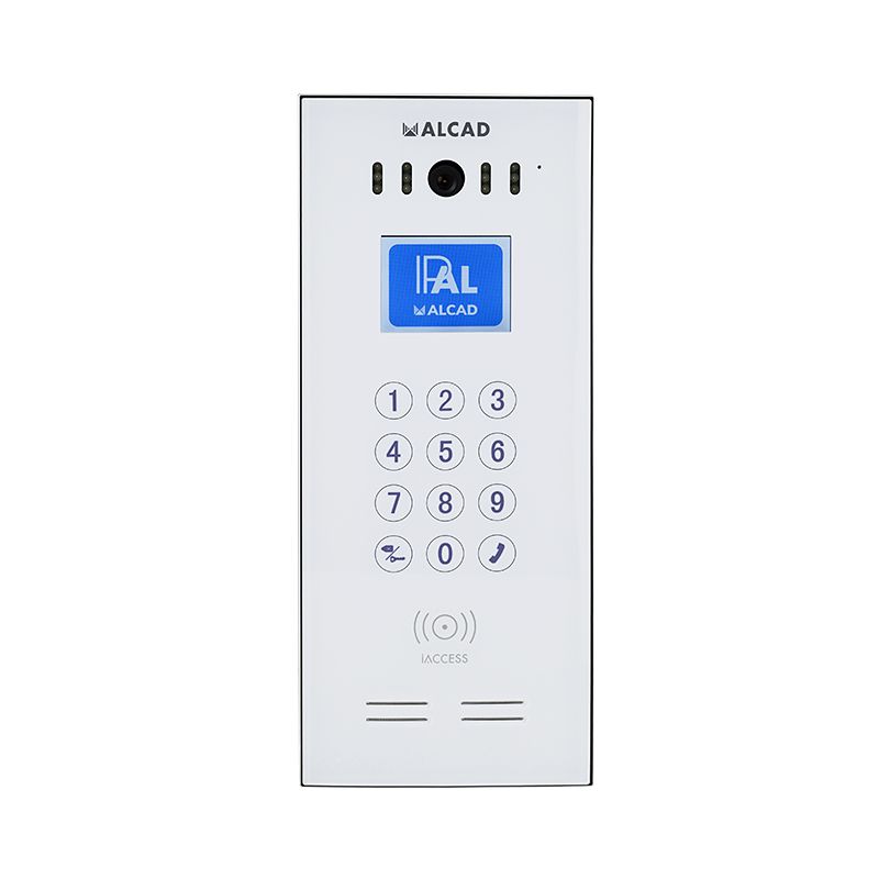 Alcad PDK-20002 Plaque blanc clavier ipal avec rfid