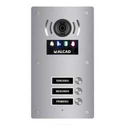 Alcad PTS-63203 Placa aloi audio y video 3 puls.simples