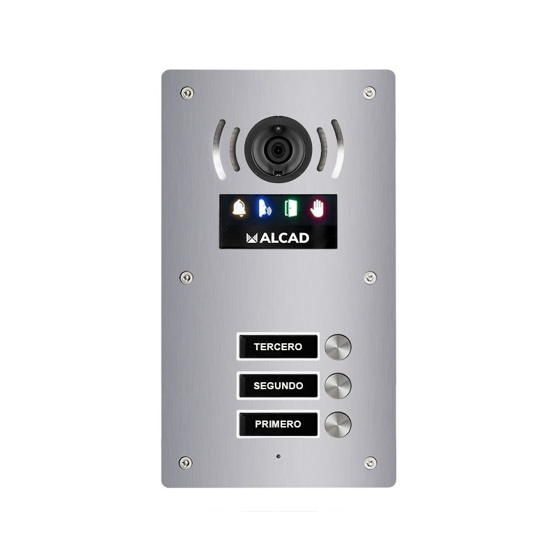 Alcad PTS-63203 Aloi audio&video panel 3 simple buttons