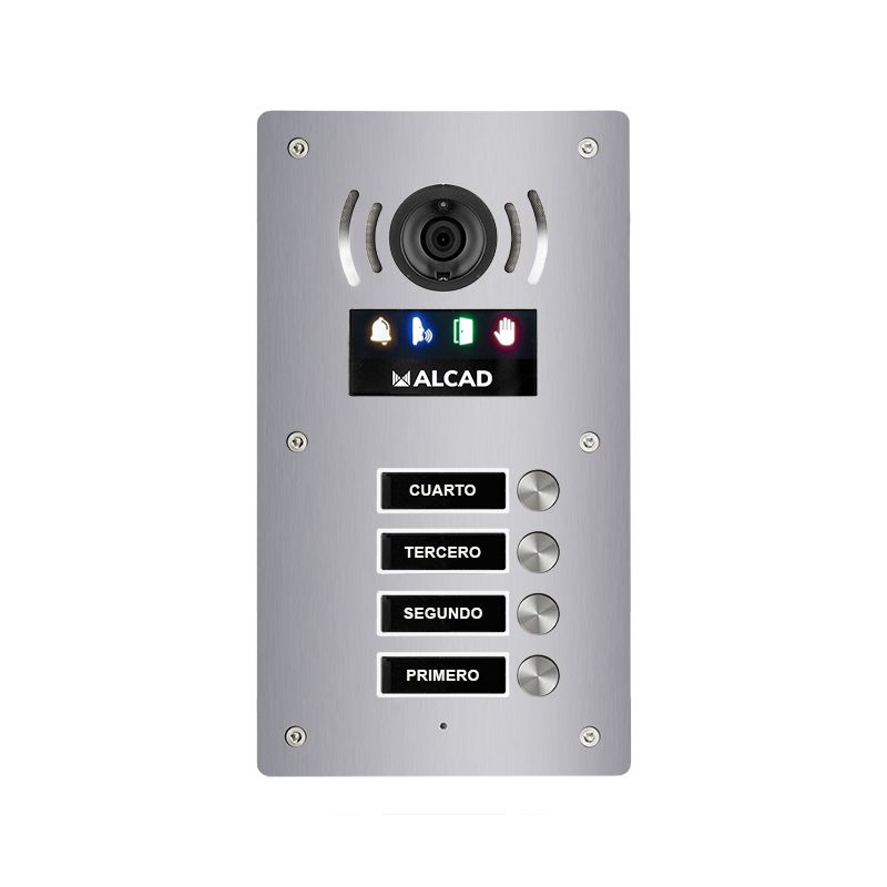 Alcad PTS-63204 Aloi audio&video panel 4 simple buttons