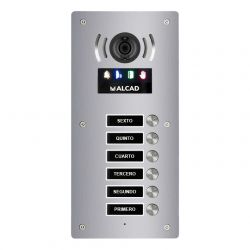 Alcad PTS-63206 Placa aloi audio y video 6 puls.simples