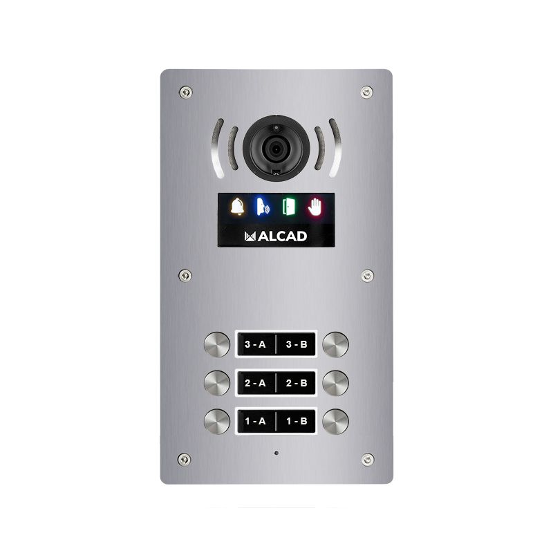 Alcad PTD-63203 Aloi audio&video panel 3 double buttons