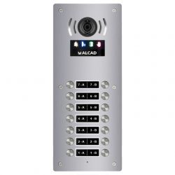 Alcad PTD-63207 Placa aloi audio y video 7 puls.dobles