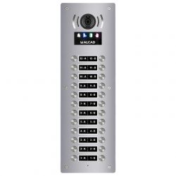 Alcad PTD-63212 Placa aloi audio y video 12 puls.dobles