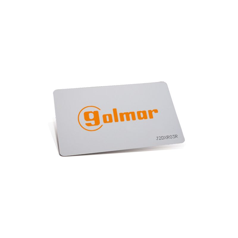 Golmar ISOPROX-PER COL/1C GOUDRON. ISOPROX PAR. 1 CÔTÉ COL. CARTE DE PROXIMITÉ ISO PERSONNALISABLE