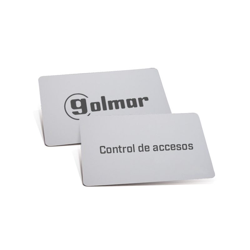 Golmar ISOPROX-PER BN/2C TAR. ISOPROX PAR. 2 CÔTÉS BN. CARTE DE PROXIMITÉ ISO PERSONNALISABLE