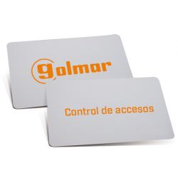 Golmar ISOPROX-PER COL/2C TAR. ISOPROX PER. A 2 CARAS COL. TARJETA DE PROXIMIDAD DE TIPO ISO PERSONALIZABLE