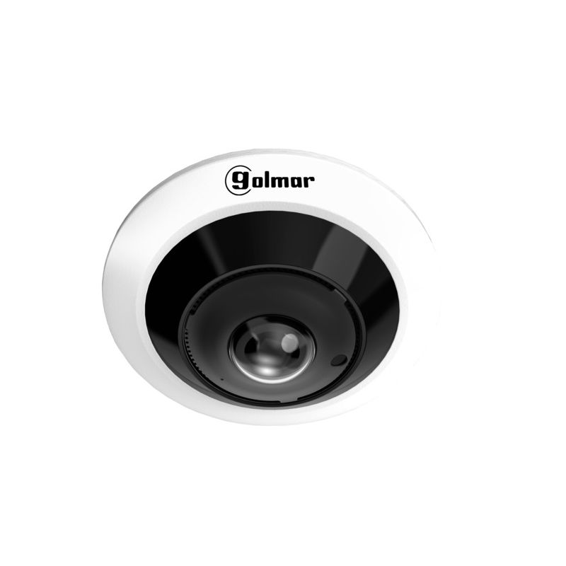 Golmar CIP-360F12 FISHEYE CAMERA 12MPX. 12MPX FISHEYE DOME WITH 1.6MM OPTICS