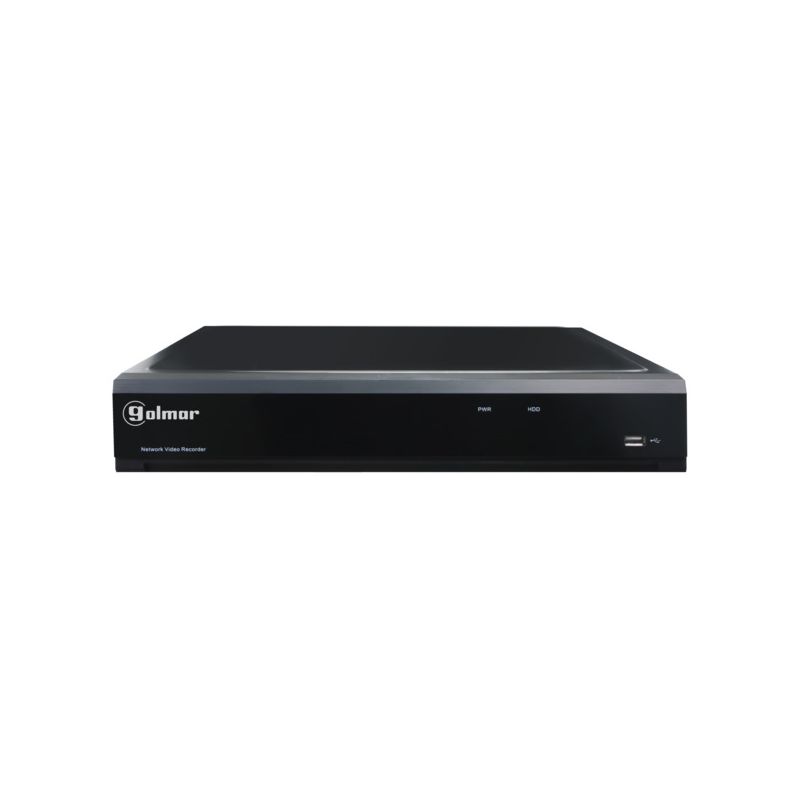 Golmar DVR-116P5 GRABADOR 2TB 5EN1 H.265. GRABADOR DIGITAL PARA 16 CáMARAS