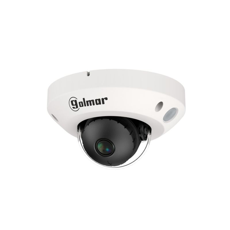 Golmar CIP-21D5C CAMARA DOMO 2.8MM COMPACTO. CáMARA IP TIPO DOMO COMPACTO POE, 5MPX