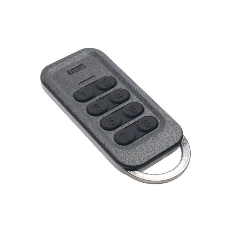 Golmar TLC8TP 8 CANAIS KEYCHAIN REMOTE. CHAVE CONTROLE REMOTO 8 BOTÕES