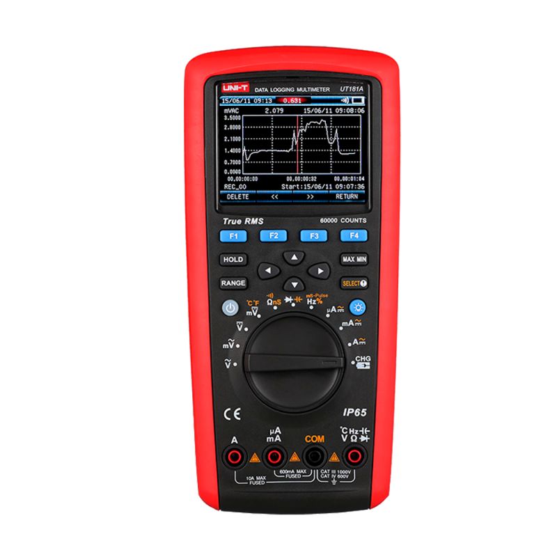 Uni-Trend UT181A - True RMS Datalogging Multimeter, PC connection for…