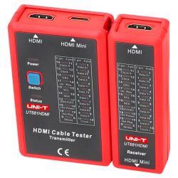 Uni-Trend UT681HDMI - Tester de cabos, Verificação do estado dos cabos…