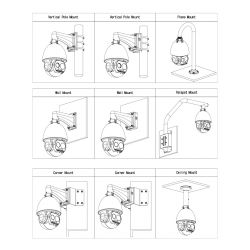 Dahua TPC-SD5441-TB35 Hybrid IP Thermographic PTZ Dome 400*300…