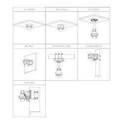 Dahua HAC-HDBW1801EA-0280B Cúpula HDCVI 4IN1 4K DN ICR WDR…