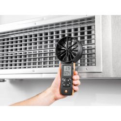 Testo 0563 0417 Anemômetro 417 Com palheta de 100 mm e conexão para App