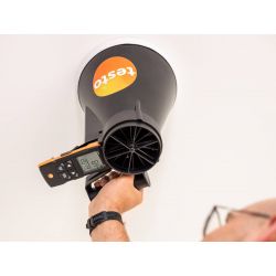 Testo 0563 1417 417 kit 1 Anémomètre à hélice avec cônes de mesure