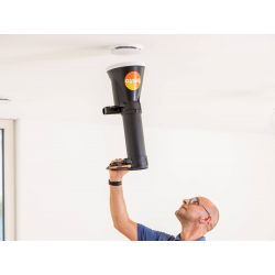 Testo 0563 2417 kit 2 Anémomètre à hélice avec cônes de mesure et redresseur de débit