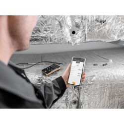 Testo 0563 0425 testo 425 Anémomètre numérique à fil chaud avec connexion à l’App