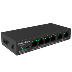 Reyee RG-ES106D-P-V2 - Reyee PoE Desktop Switch, Metal Housing, 6 mbps ports…