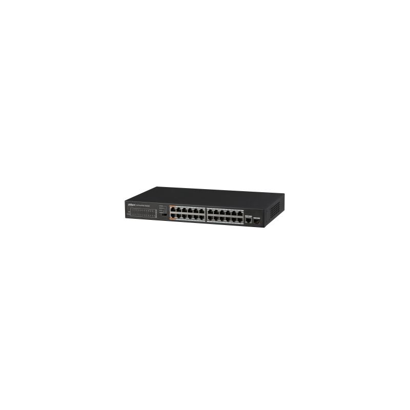 DAHUA - DH-PFS3125-24ET-190 - 25-PORT UNMANAGED SWITCH WITH…