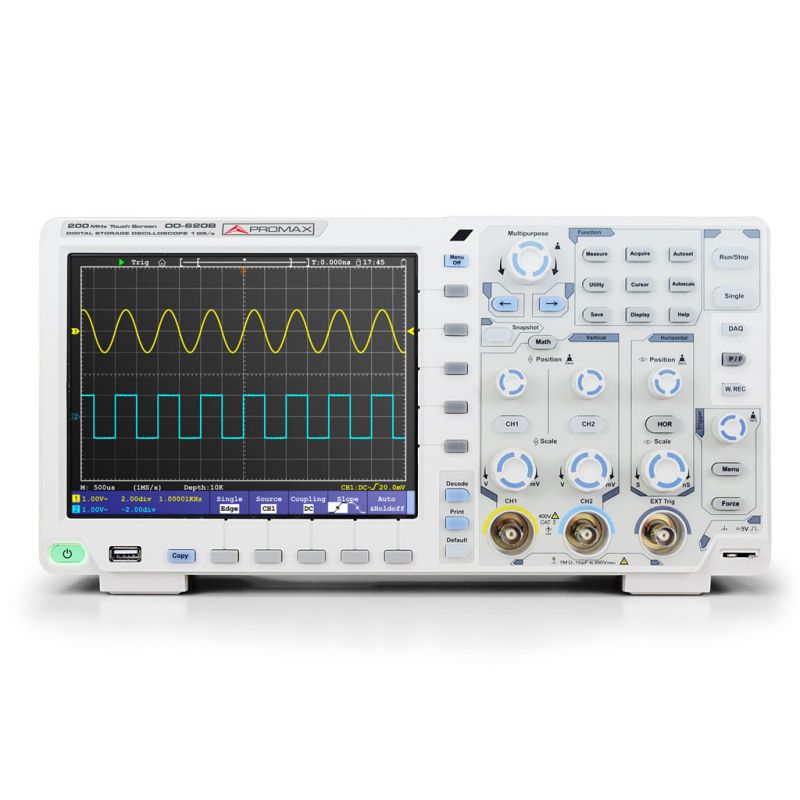 Promax OD-620B Oscilloscope 200MHz, 1 GSa/s, two channels VGA output