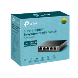 TP-Link TL-SG105MPE switch L2 Gigabit Ethernet (10/100/1000)…