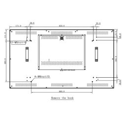 Dahua LS460UCM-YEF Écran de mur vidéo FHD 46" (lunette…