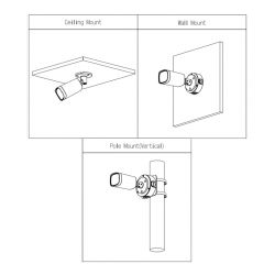 Dahua HAC-HFW1801R-Z-A HDCVI tubulaire 4IN1 4K DN WDR IR80m…