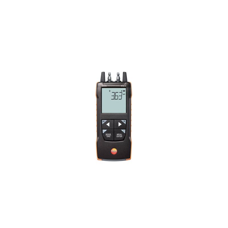 Testo 0563 2512 testo 512-2 Digital differential pressure measuring instrument with App connection