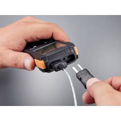 Testo 0563 0922 testo 922 Appareil de mesure de la température différentielle pour TC de type K avec connexion à l’App