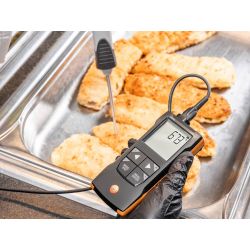 Testo 0563 0110 testo 110 NTC and Pt100 temperature measuring instrument with App connection