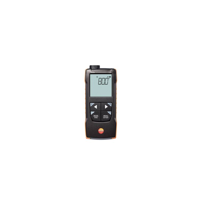 Testo 0563 0110 testo 110 Appareil de mesure de la température CTN et Pt100 avec connexion à l’App