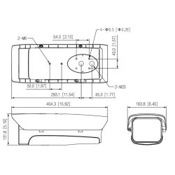 Dahua PFH610V-H-POE-V3 Caisson extérieur en aluminium IP66…