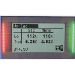 Promax IC-630 Tester for electrical and photovoltaic installations. IV curve