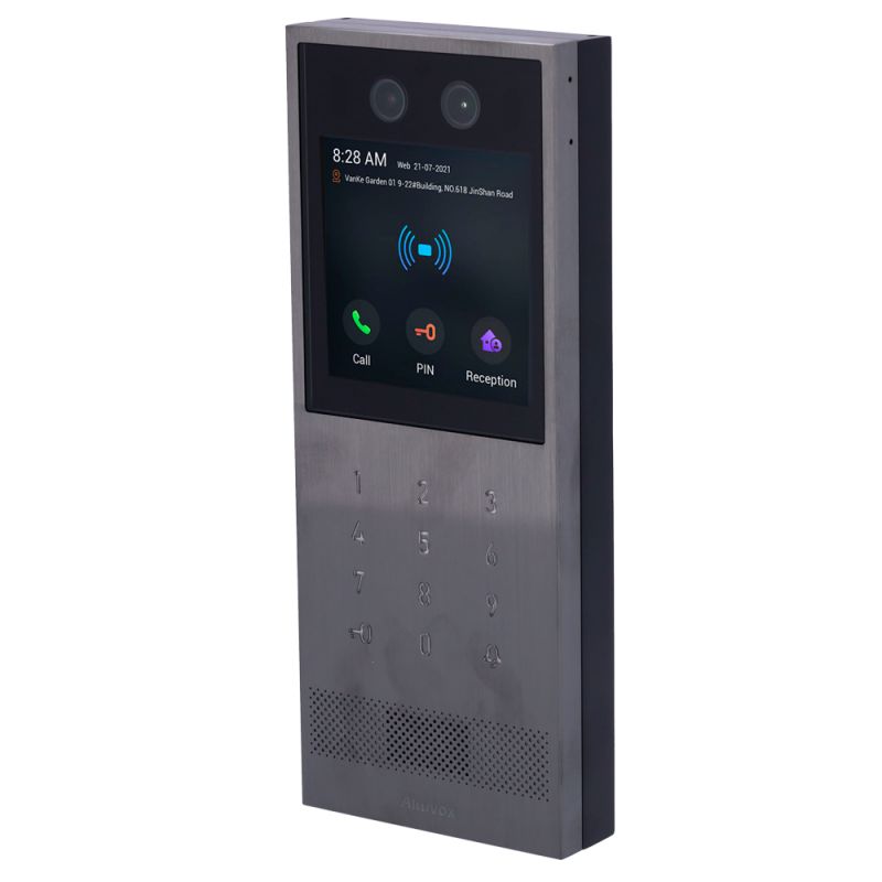 Akuvox AK-X912S -  Interphone vidéo IP anti-vandalisme IK10 de surface,…